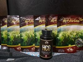 SUPLEMENTO /- Hcg- /Reductor Peso 60 CAPSULA+ Te Divina Detox Tea 6 Week... - $176.19