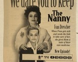 The Nanny Print Ad Vintage Fran Drescher TPA2 - $5.93