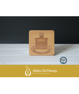 Alpha Chi Omega Crest v.2 (Handcrafted Coasters) - £28.20 GBP