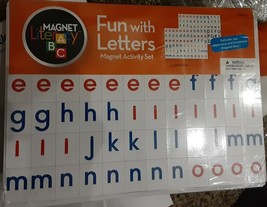 Magnet Literacy: Fun With Letters - £11.56 GBP