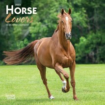2023 Horse Lovers 7x7 16-Month Mini Wall Calendar - $9.99