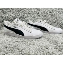 Womens Puma Smash V2 Unisex 9.5 White Casual Shoes Sneakers 365208-1 - £22.35 GBP