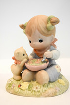 Precious Moments  Peas Pass The Carrots  307076  Country Lane Porcelain Figure - £17.71 GBP