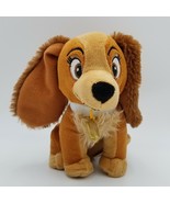 Disney Lady and The Tramp Lady Plush 6.5&quot; Tall Small plush Toy Cute &amp; So... - $178.97 MXN
