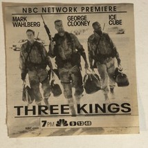 Three Kings Tv Print Ad Vintage George Clooney Mark Wahlberg Ice Cube TPA4 - £4.69 GBP
