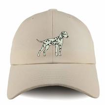 Trendy Apparel Shop Dalmatian Dog Embroidered Low Profile Soft Cotton Dad Hat Ca - £15.84 GBP