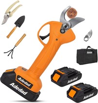 Electric Pruning Shears From Adedad With 2 Pcs. Rechargeable Lithium Bat... - $116.94