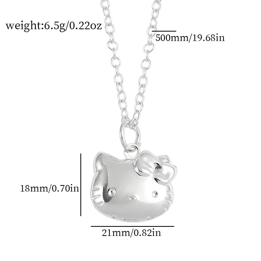 New Sanrio Accessories HelloKitty High-end Necklace Girly Heart Kawaii Kt - £7.00 GBP+