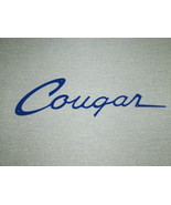 One Each MERCURY and COUGAR Script badge emblems Wall Sign - $35.00