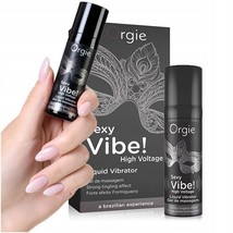 Orgie Sexy Vibe High Voltage Liquid Vibrator Massage Gel Strong Tingling... - $65.65