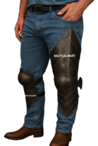 Handmade Gothic Knight Leg Armor: LARP Cosplay Renaissance Faire for Rol... - $159.00