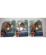 MOANA OF OCEANIA &amp; PUA Mini Figurines Lot of 3 - £18.50 GBP
