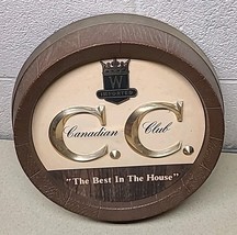 Vtg Canadian Club Whiskey C. C. “The Best In The House” Barrel Advertisi... - $936.48 MXN