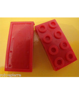 Costruzioni ITALOCREMONA PLASTIC CITY vintage 2 MATTONCINI SPECIALI ROSS... - $343.26 MXN