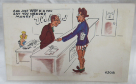 Comic Postcard KromeKolor #308 Why Did You Say You Needed Money? Noble P... - $2.96