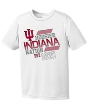 NCAA Indiana Hoosiers Youth Boys Offsides Short sleeve Shirt, Size Large - $12.86