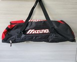 Mizuno  Gamer Bat Bag 360110 G2 Unisex Baseball and Softball Black Red - £12.85 GBP