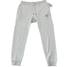 Hurley Men&#39;s Fleece White Jogger Slim Fit Sweatpants Size XL NWT - £10.38 GBP