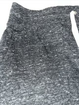 Nike Women&#39;s Capri Sweatpants Marled Gray Drawstring 2 Pocket Size Small - £11.87 GBP