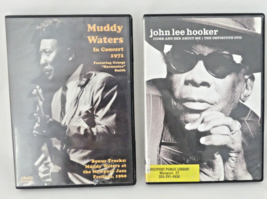 2 Concert DVD&#39;s John Lee Hooker Come See About Me and Muddy Waters 1971 ... - $29.65