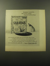 1960 RCA Victor Record Album Advertisement - Saratoga Cast Recording - $14.99