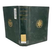 LETTERS OF BREVOORT TO IRVING HARDCOVER 1918 - £31.04 GBP