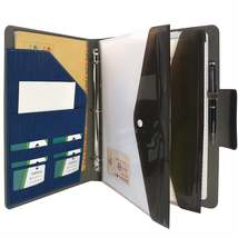 3-Ring Binder Padfolio with Whiteboard Clipboard and Expanded Document Bag - £31.44 GBP