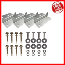 Corrosion-Free Zinc Mounting Brackets for Solar Panels - Ideal for Yacht... - $30.06