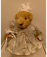 Christmas Muffy VanderBear Collection &quot;Snowflake Bear&quot; Limited Edition 1993 - $472.26 MXN