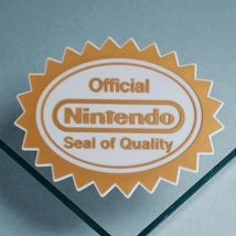 Nintendo  Seal of Quality 3D PRINTED LOGO Retro Video Game Decor - $14.69
