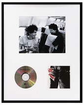 Keith Richards &amp; Mick Jagger Framed 16x20 Rolling Stones CD &amp; Photo Display - £62.01 GBP