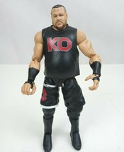 2011 Mattel WWE Kevin Owens 6.75&quot; Action Figure (E) Black With Red KO - £15.49 GBP