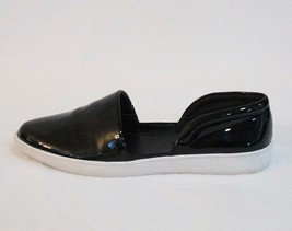  Nine West Luminosa Black Patent Sneakers Size 7.5 Rubber Sole Shoes - £23.50 GBP