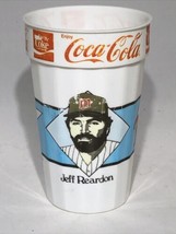Coca-Cola Jeff Reardon Minnesota Twins Coke Cup Metrodome Soda Glass - £7.95 GBP