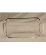 Anchor Bread Pan Casserole Baking Dish Clear Glass 1.5 Qt Easy Grab Oven... - £19.37 GBP