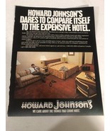 1983 Howard Johnson Hotel Vintage Print Ad Advertisement pa14 - $152.62 MXN