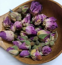 Organic dried rose buds100 gram for Tea, for Jam, Syrup, Cake - £14.14 GBP