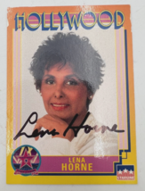 Lena Horne ~ Hand Signed 1991 Starline Hollywood Card Autograph - £47.94 GBP