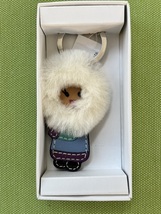 NWT/NIB/COACH/ESKIMO/KEY FOB/KEY CHAIN/BAG CHARM - £119.53 GBP