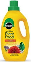 Miracle-Gro 3001502 Liquid All Purpose Plant Food Concentrate 32oz - £18.12 GBP