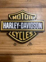 Harley Davidson Logo Sign Wall Decor Fan Art - $14.85