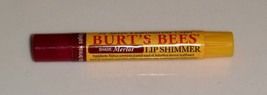 Burt’s Bees Lip Shimmer Merlot 100% Natural Balm 0.09 oz Discontinued SEALED - £27.52 GBP