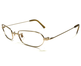 Paul Smith Eyeglasses Frames PS-159 GS Shiny Gold Oval Wire Rim 50-17-130 - £95.76 GBP