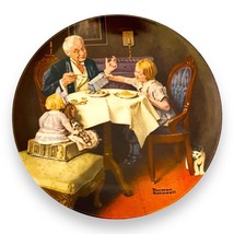 Norman Rockwell Wall Art The Gourmet Heritage Collection Plate - $29.70