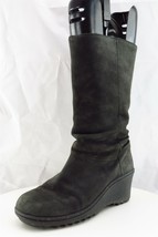 KEEN Boot Sz 6 M Mid-Calf Boots Gray Leather Women 1007692 - £20.22 GBP