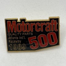 1989 Motorcraft 500 Atlanta Raceway NASCAR Race Racing Enamel Lapel Hat Pin - $7.95