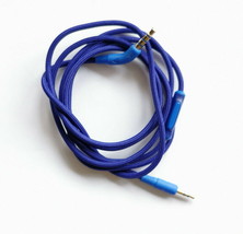 Blue Nylon Audio Cable Mic Aux Cord For Akg Y40 Y45BT Y50BT Y50 Y55 Headphones - $10.88