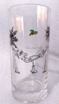 7UP Fido Dido &amp; Claro Numa Nice ✱ Vintage Water Cup Glass Verre Portugal 80´s - £19.97 GBP
