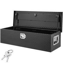 VEVOR Heavy Duty Aluminum Truck Bed Tool Box, Diamond Plate Tool Box with Side  - £179.96 GBP