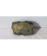 Nascar Bill Elliot Budweiser Brass Belt Buckle; By Anheuser Busch  Limit... - $24.26 CAD